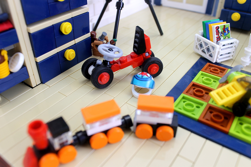 Illustration for article titled This Lego kid's room is so perfect it doesn't even look like Lego